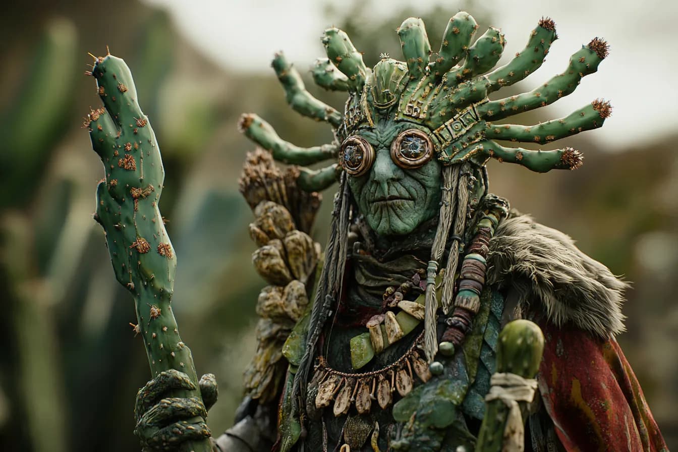 Elder Trees and the Cacti Shamans