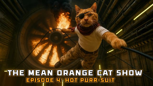 2. Hot Purr-suit - Mean Orange Cat Show Ep4