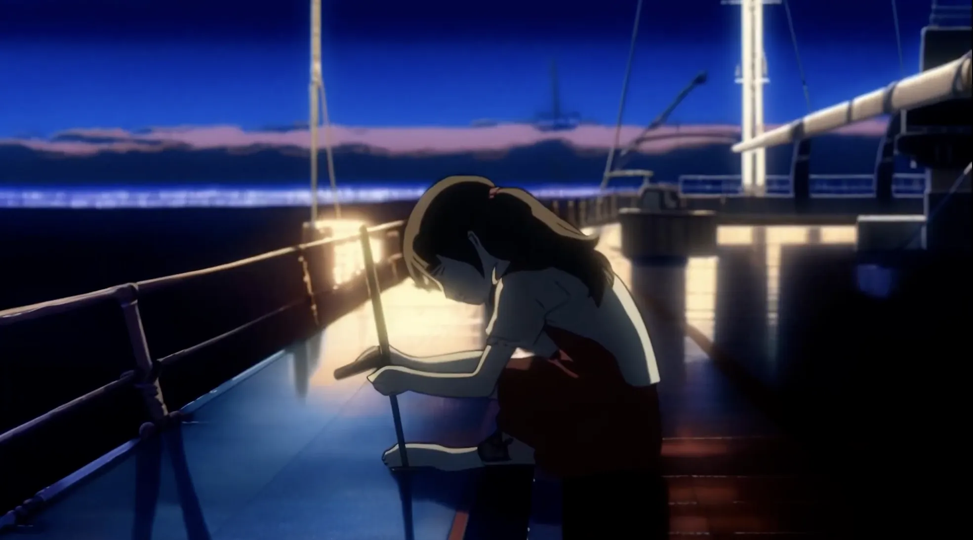 At Sea