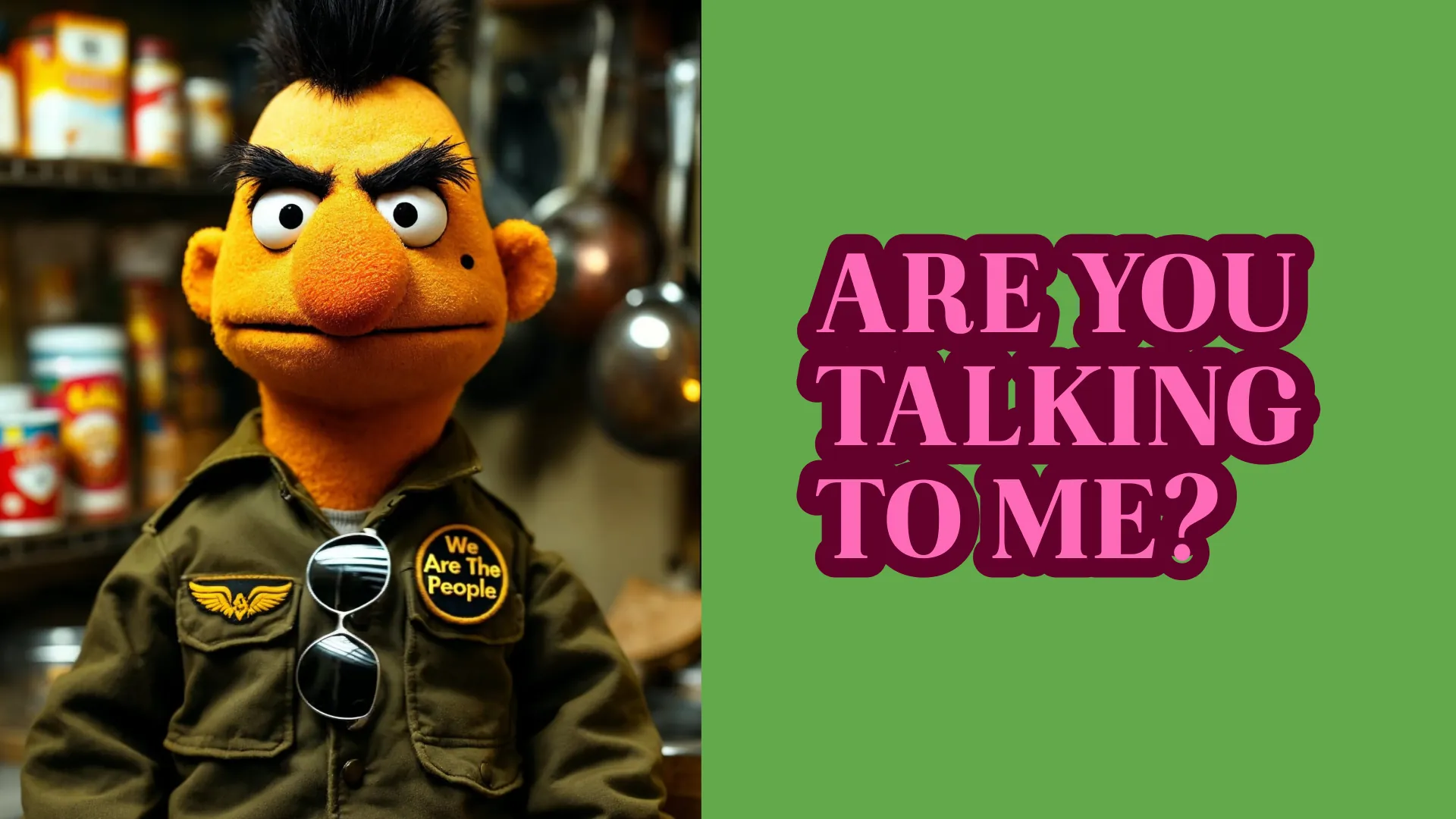 Are you talking to me?