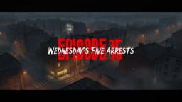 15. Wednesday's Five Arrests