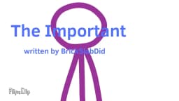 20. The Important