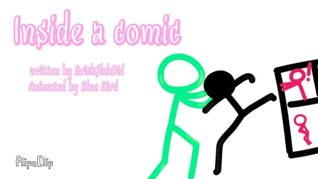 14. Inside a comic