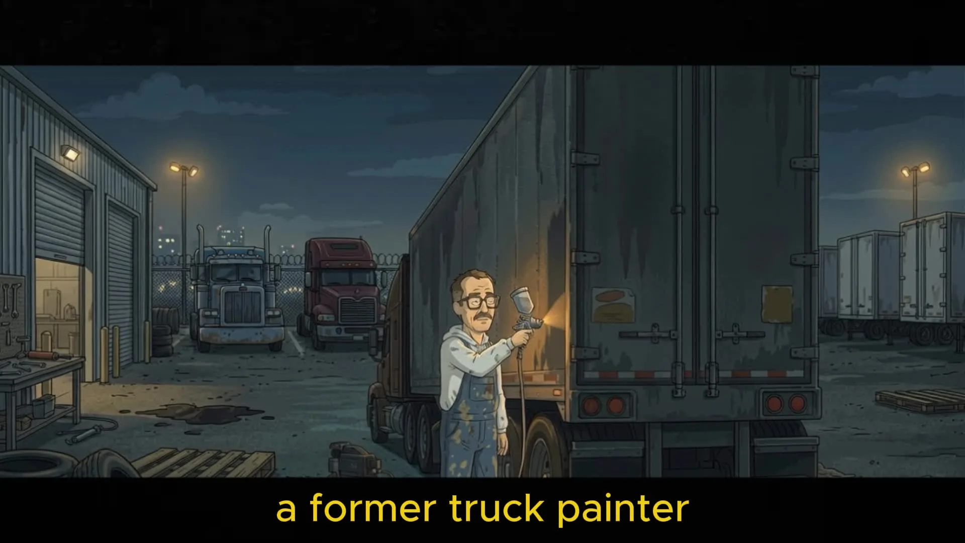 El pintor de camiones
