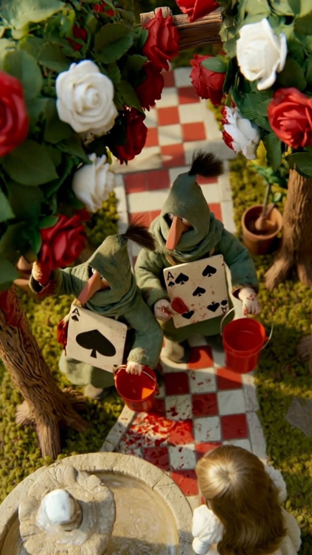 El campo de croquet de la reina