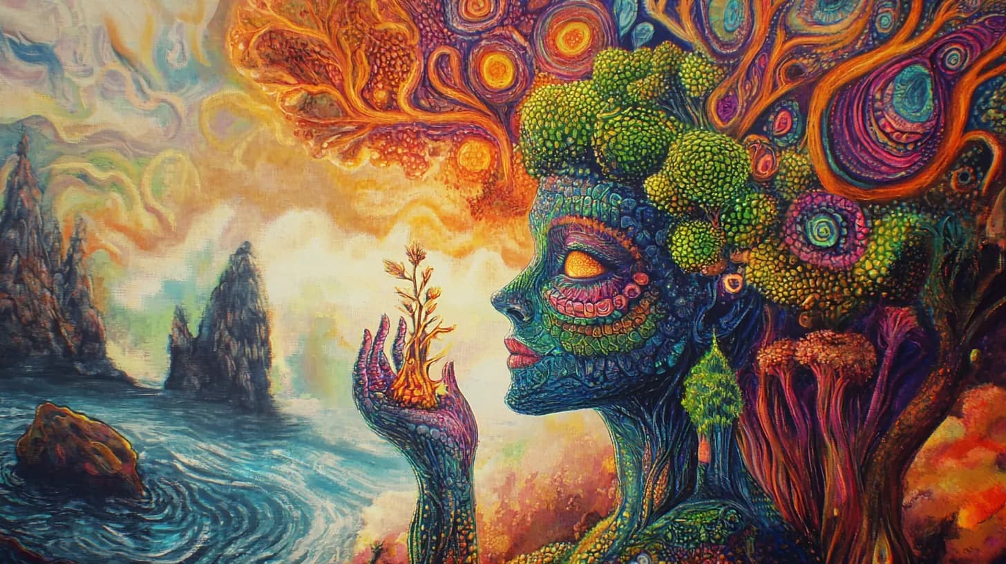 The Broccolarian Monks and the Grand Mycelium Portal