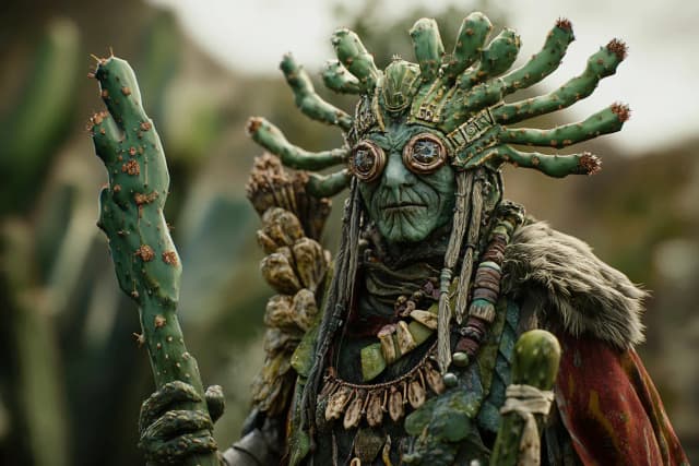 1. Elder Trees and the Cacti Shamans