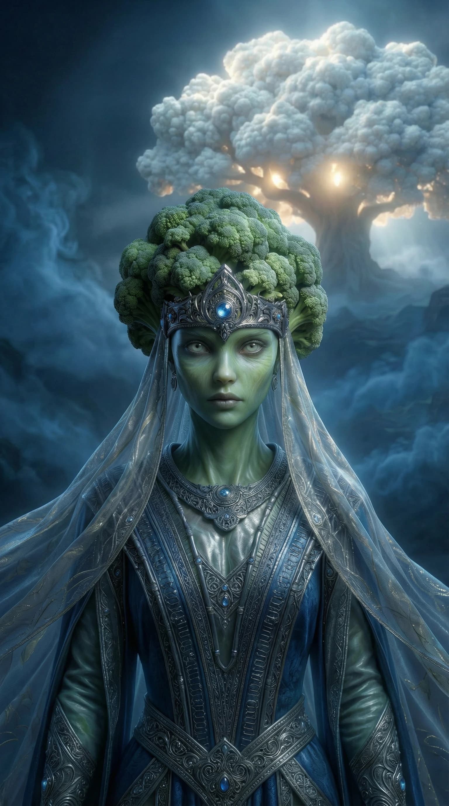Broccolarian Priestess
